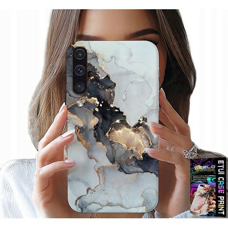 Custodia per Samsung Galaxy A70 - elegante effetto marmo, motivi femminili alla moda (1/5)