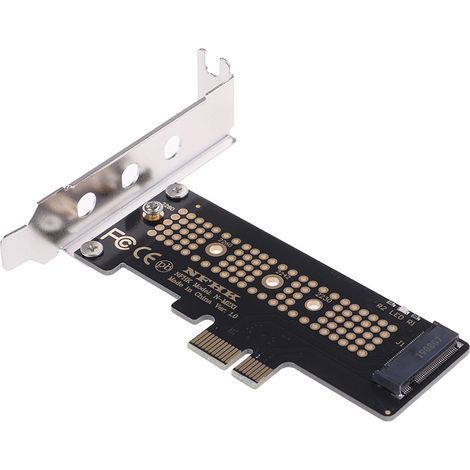 NVMe PCIe M.2 NGFF Half-Height auf PCIe x1 SSD Adapterkarte (PCIe x1 auf M.2) (1/5)