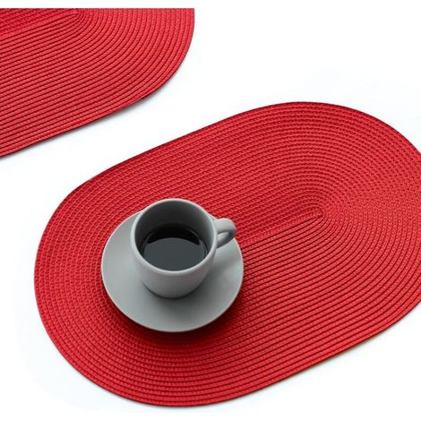 Pack of 4 individual red oval PP socks (1/5)