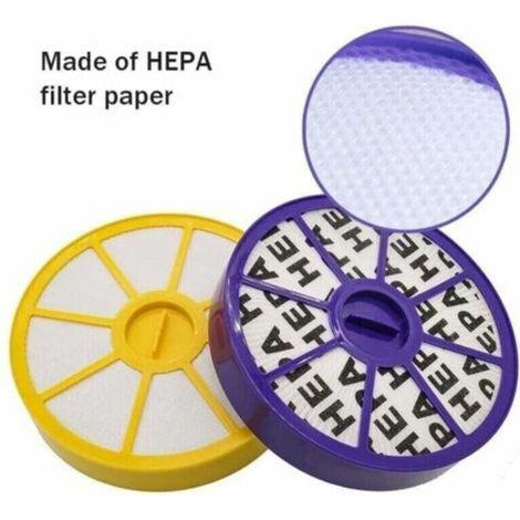 Kit de filtre HEPA avant et arrière pour Dyson DC05 DC08 DC15 DC19 DC20 DC21 remplacement de l'aspirateur du moteur inférieur supérieur avant