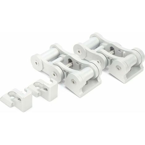 Keenso Loquets de Capot de Moteur de Voiture, Pièces de Fixation de Capot de Capot de Moteur en Alliage D'aluminium CNC de Voiture pour JK JKU 2007-2018 pour Sports/Sahara/Rubicon(Argent) (1/5)