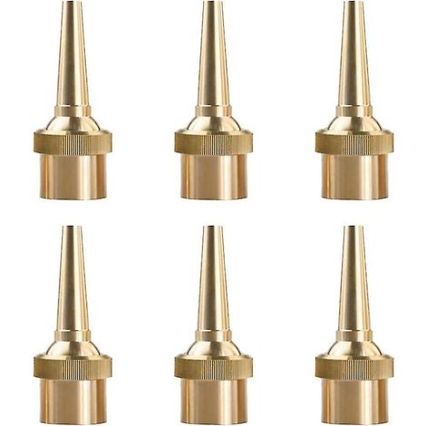 6 Pcs Nozzle Head G1/2 Dn15 Adjustable Direction Jet Water Spray Sprinkler Head Compatible with Gard (1/5)