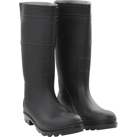 Gummistiefel Schwarz Größe 44 PVC vidaXL319630