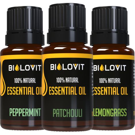 Bilovit Set mit anregenden ätherischen Ölen – 3 Stück (1/5)