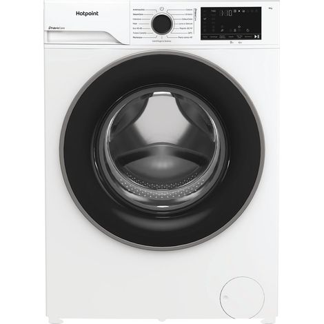 Hotpoint Ariston HB 93 CARE IT, lavatrice, Capacità 9kg, classe A -30%, Motore Inverter, 1400 giri, Display digitale XL, Vapore (1/4)
