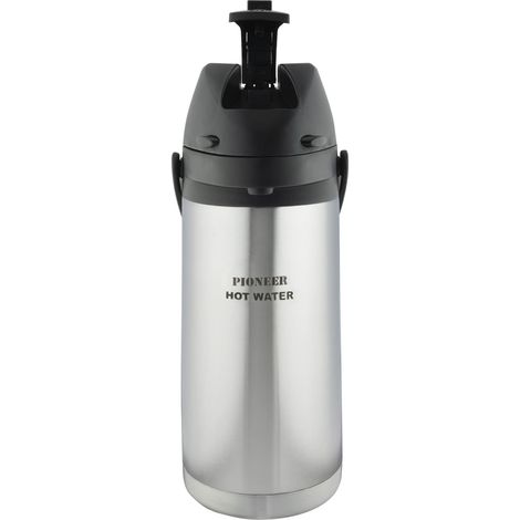 Thermos à Pompe INOX 1,9 L avec Étiquette Eau (1/5)