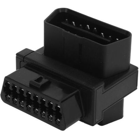 Adaptateur OBD2 16 broches mle à 2 connecteurs répartiteurs Plug and Play femelles pour prolongateur de diagnostic (1/5)