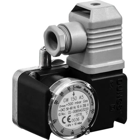 Dungs GW A5 Compact-Druckwächter für Mehrfachstellgeräte 0,7 - 3 mbar