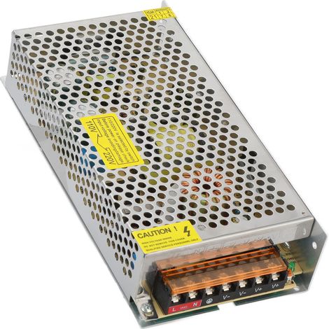 Adaptateur secteur CC, convertisseur et transformateur pour ordinateur et radio 110 V/220 V - S-150-24 (1/5)