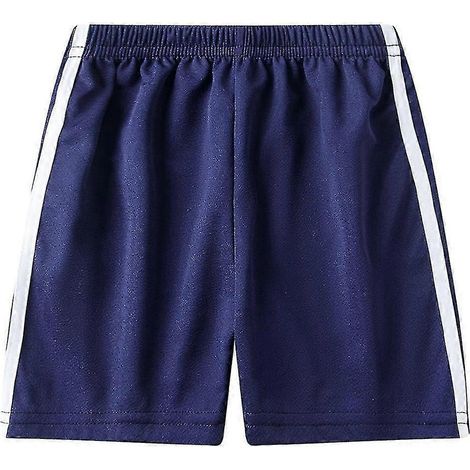 Short de sport rayé pour enfants de 2 à 10 ans-3-4 Years-Navy