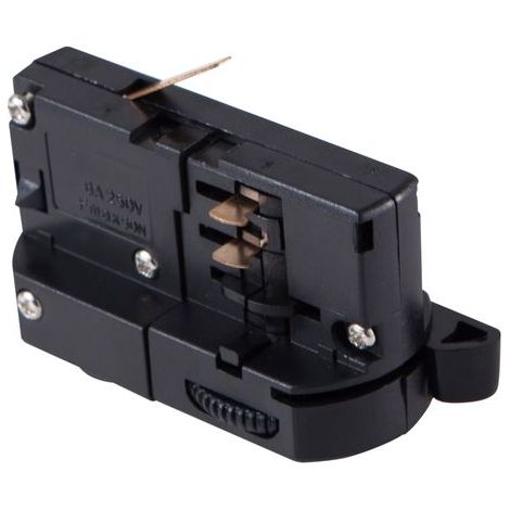Adattatore per lampade pendenti su binario 3F nero Maxlight