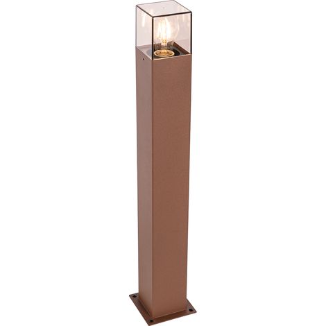 Smart Standing Outdoor Lamp Rust Brown 70 cm Incl. Wifi P45 - Denmark
