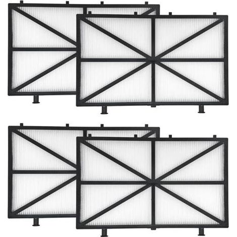 UlisemLot di 4 elementi, filtri a Cartuccia ultra-sottile, Filtri di ricambio per robot pulitore piscina, filtro Delfino m400, m500, e Nautilus CC Plus 9991432-R4 (1/5)