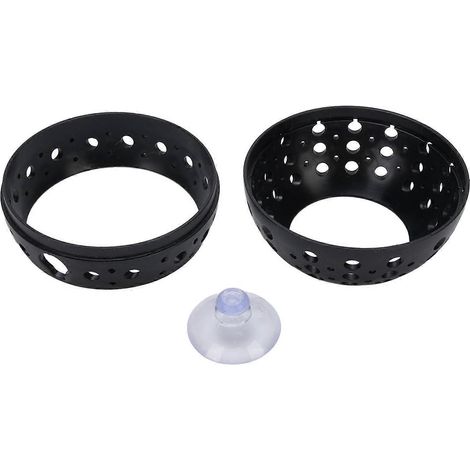 Aquarium-Fisch-Lounge-Höhle, Aquarium-Dekoration, Betta-Fisch-Unterschlupfhaus mit Saugnapf für Garnelen