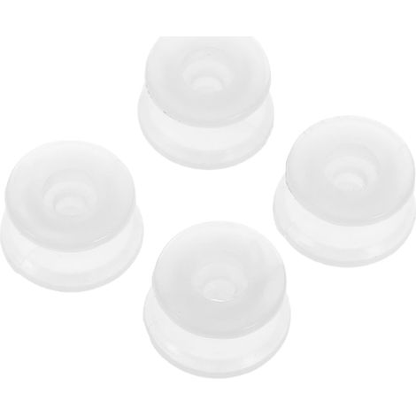 4 Pièces Enrouleur de Cordon de Store en Plastique Blanc, Installation Facile et Sécurité Garçon et Filles, Accessoire Moderne et Minimaliste pour Fenêtres et Stores (1/5)