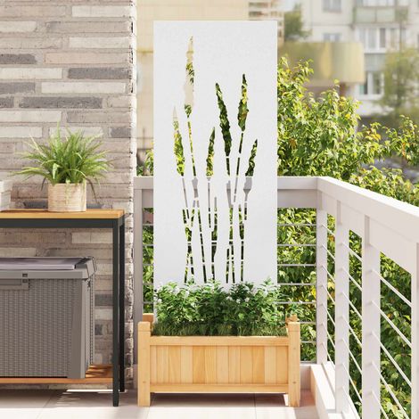 Pantalla de Privacidad para Jardín Floral 50 x 140 cm