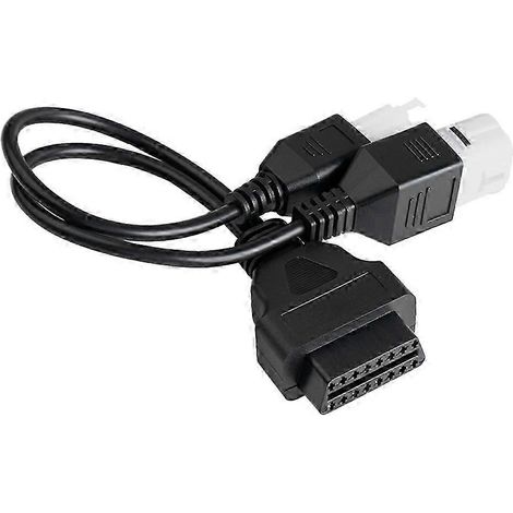 Adaptateur OBD pour moto (4 broches + 6 broches) compatible avec GSX R125/S125/S750/R1000/S1000 DL 650F/1000F SV650 OBD2 QAQ (1/5)