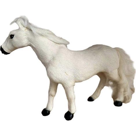 Figurines de chevaux miniatures, collection d'animaux, décoration de bureau et d'intérieur (1/4)