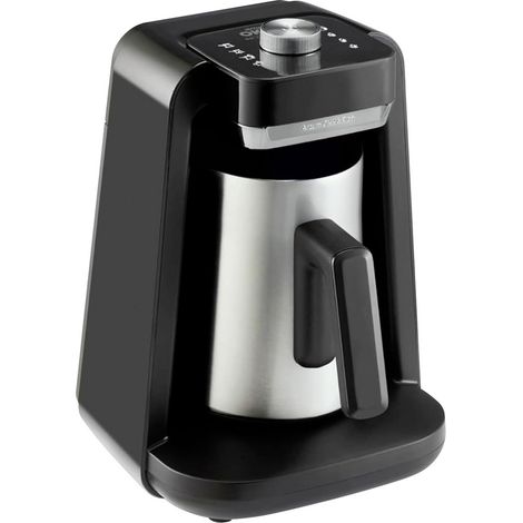 arzum ESPRESSOKANNE mit MILCHAUFSCHÄUMER Kaffeemaschine Bronze Fassungsvermögen Tassen=5