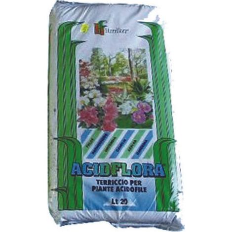 Terreau pour plantes acidophiles 20 L avec de la tourbe et de l'écorce de pin – idéal pour les azalées