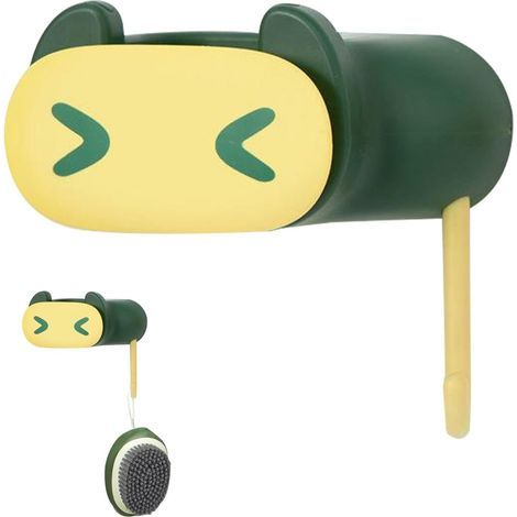 Porte-balai et Porte-serpillière Murale Sans Perçage – Support Antidérapant pour Manches d’Outils de Nettoyage – Idéal Cuisine Jardin Salle de Bain (1/4)