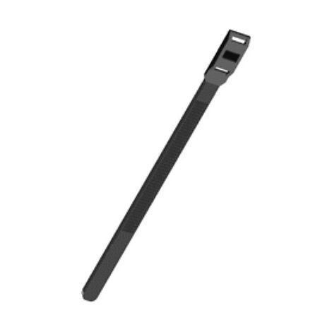 100 Colliers d'installation type Rilsan Noir 360 mm x 9 mm