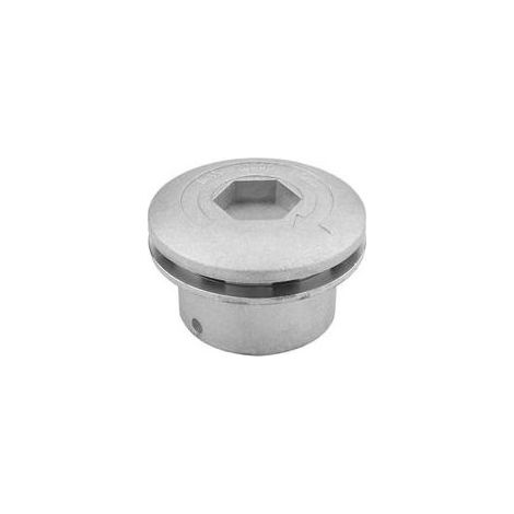 Tête de Coupe Universelle pour Débroussailleuse, Accessoire de Remplacement avec Chaîne, Outil Électrique pour Jardin et Pelouse (1/4)