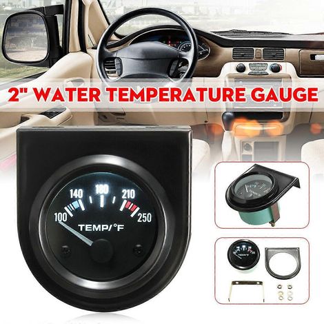 2" 52MM Digital Water LED Temperature Indicator 100-250F (1/5)
