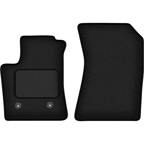 Tapis de sol avant pour : Renault Espace VI E-TECH HEV 7 places (2023-) noir (1/5)
