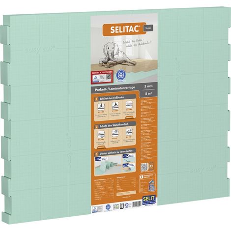 Selitac Dämmplatte Faltplatte 5 mm stark Trittschalldämmung (1/3)