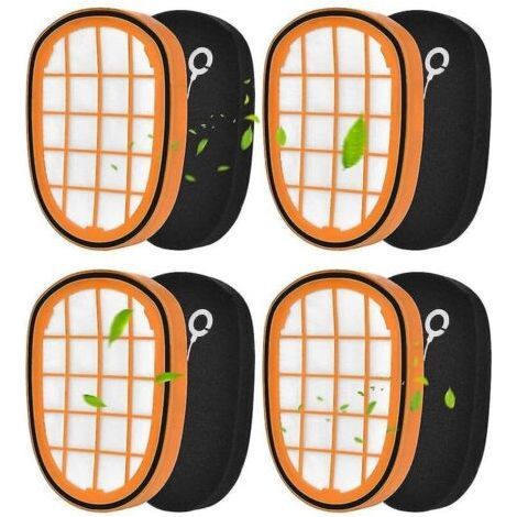 Lot de 4 filtres pour Philips Speedpro Max Aqua Handheld FC6812 6814 6823 6827 6908-Chrom (1/5)
