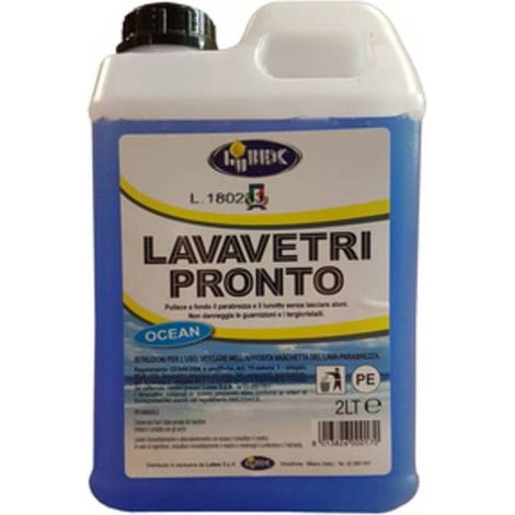 10 x LIQUIDO LAVAVETRI AUTO PRONTO 2 L