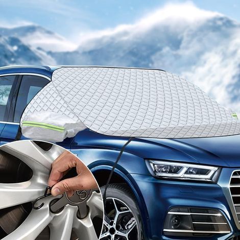 Pare Brise Soleil,Pare Soleil Voiture Pare Brise Avant,Pare Soleil Pare Brise Avant,Bache Protection Pare Brise,Couverture Pare-Brise de Voiture Pare Soleil (1/5)