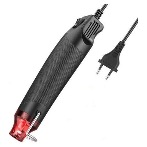 Décapeur Thermique Mini, Pistolet à Air Chaud Petit 300W Chauffage Rapide pour D'emballage Rétractable le Gaufrage Séchage de la Peinture du Papier (1/5)