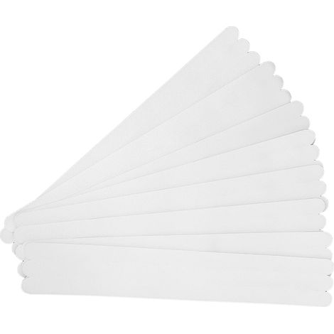 Rutschfeste Aufkleber für die Dusche, leichte Textur, selbstklebend, 24 rutschfeste Aufkleber für Bad, Treppe, Schwimmbad, Boden (2  38 cm, 24 Stück). (1/5)