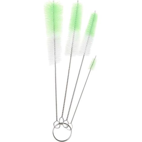 Ensemble de 4 goupillons de nettoyage, goupillons pour bouteilles, mini goupillons pour pipes-AquaForge (1/5)