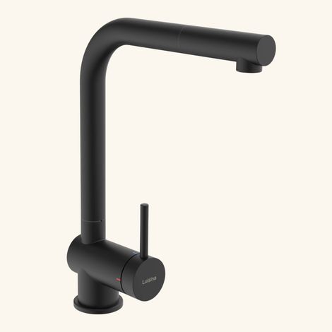 Robinet Douchette Luisina noir mat CHIARA (1/5)