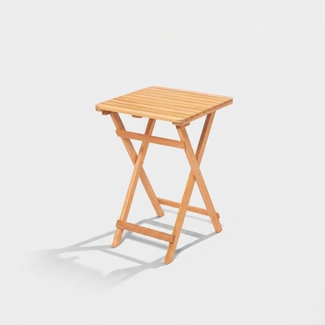 Tablón plegable de madera de haya para exterior Kelra