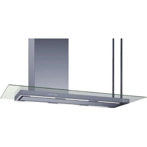 CAPPA ELEA ISOLA STYLE CON VETRO cm 146 Sinistra - Inox - 800 m3/h