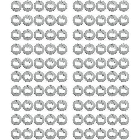 100 NFC-Aufkleber Ntag213 13,56 MHz ISO14443A 213, universelle Aufkleber für alle NFC-fähigen Handys