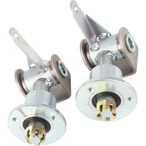 Fusée de direction à arbre court, moyeu de roue avant à 3 goujons de 17 mm, adaptée aux karts à pneus de 5 pouces (1/5)