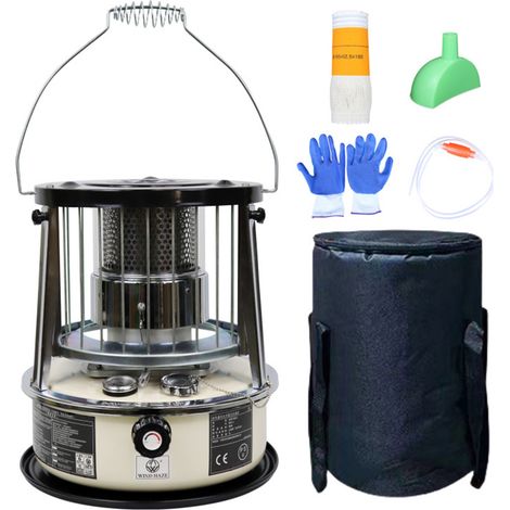 Eosnow Anhebbarer Kerosinofen für Zuhause, Outdoor, Camping, Grill, Eisfischen, Heizung