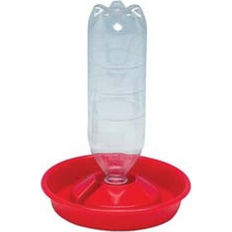 10PZ ABBEVERATOIO PIATTO PORTABOTTIGLIA PER PULCINI "TREVI" - ø cm.21