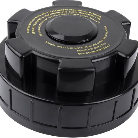 Compatible avec les bouchons de chlorinateur automatique Hayward CL200 (joints toriques inclus) — Pièces de rechange pour piscine (1/5)