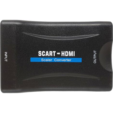 Convertitore Da Scart a HDMI Adattatore Video Audio Stereo TV 1080P Full HD (1/8)