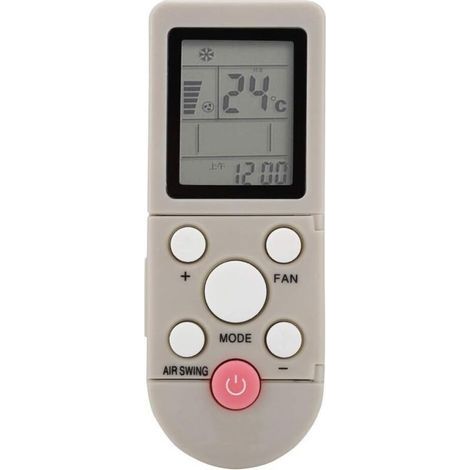 Repuestos para el mando a distancia del aire acondicionado YKR-F/06, apto para AUX YKR-F/001 YKR-F/09R/010 F/06 (1/5)