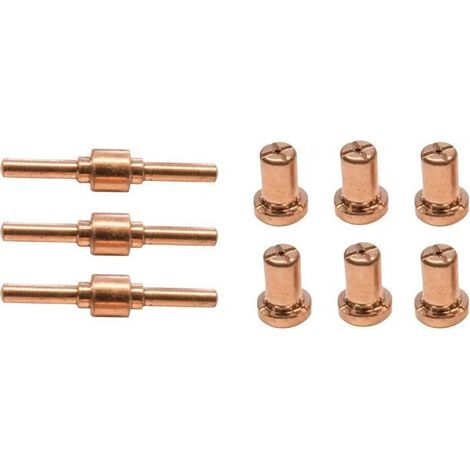 Set accessoires pour découpeur plasma G20092 / G20093 / G20096 - 9 pc