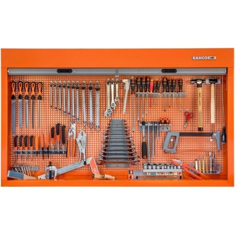BAHCO - Armoire 1 500 mm avec rideau + kits d'outils multi-usages - 110 pcs