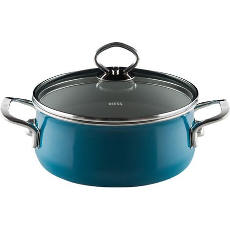 Riess Aquamarin Auflaufform Keramik 24 cm 4 Liter