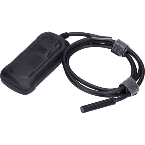 Caméra endoscopique WiFi HD pour inspection industrielle de poussière, boroscope sans fil avec poignée, objectif unique de 8 mm (1 mètre (3,28 pieds)) (1/5)